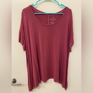 American Eagle Soft and Sexy Pink Tshirt L-XL